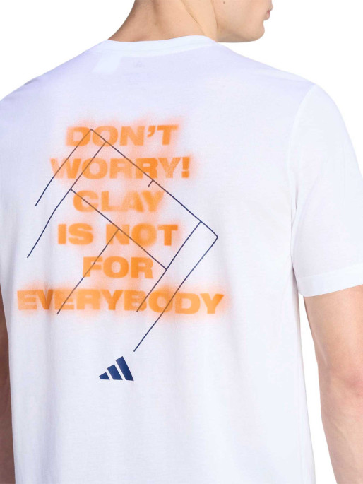 ADIDAS Тениска TENNIS CLAY IS NOT GRAPHIC