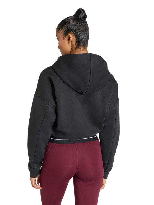 ADIDAS PERFORMANCE Суитшърт Hyperglam Cropped Hoodie