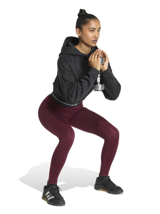 ADIDAS PERFORMANCE Суитшърт Hyperglam Cropped Hoodie