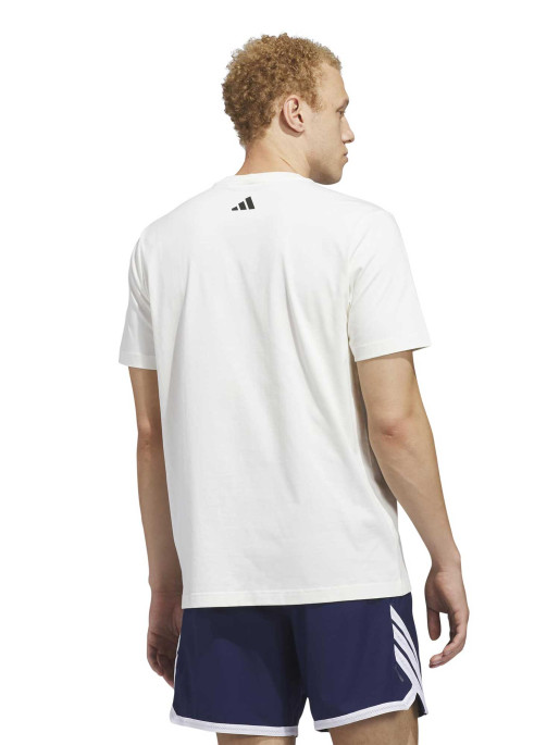 ADIDAS PERFORMANCE Тениска Hoop Sanctuary Graphic