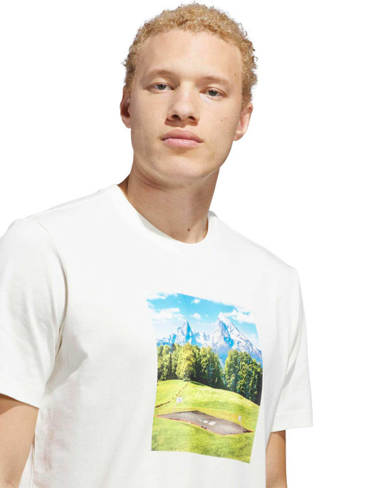 ADIDAS PERFORMANCE Тениска Hoop Sanctuary Graphic