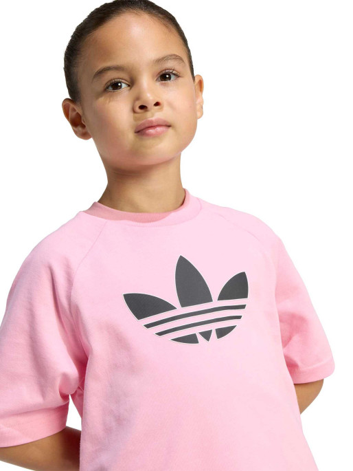 ADIDAS ORIGINALS Тениска GRAPHIC TREFOIL LOOSE