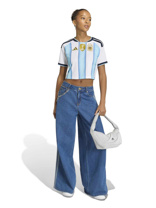 ADIDAS Тениска Argentina 26 Home Cropped