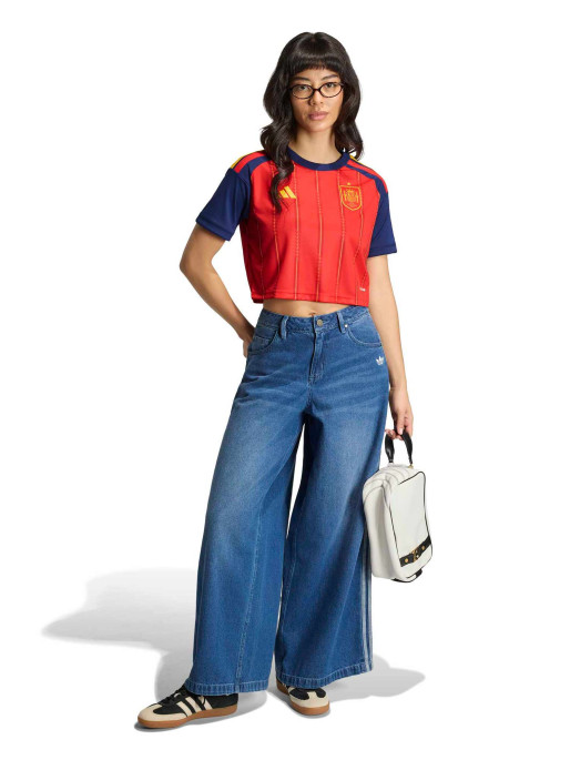 ADIDAS Тениска Spain 26 Home Cropped Jersey