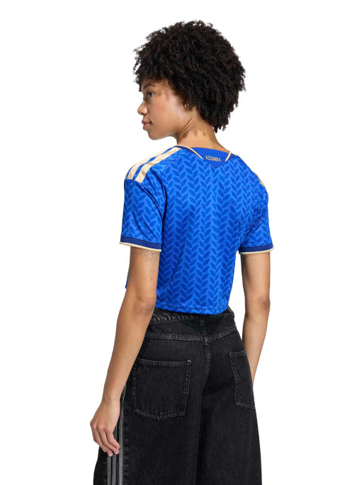 ADIDAS Тениска Italy 26 Home Cropped Jersey