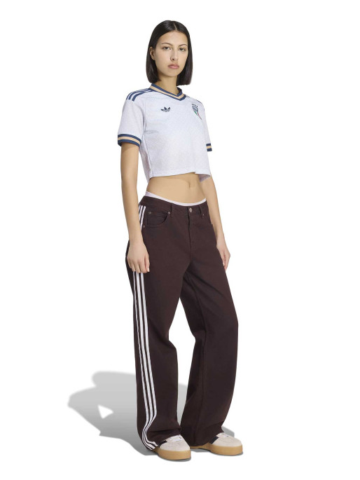 ADIDAS Κοντομάνικη Μπλούζα Italy 26 Away Cropped Jersey
