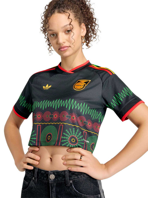 ADIDAS ORIGINALS Тениска Jamaica 26 Away Replica Cropped Jersey