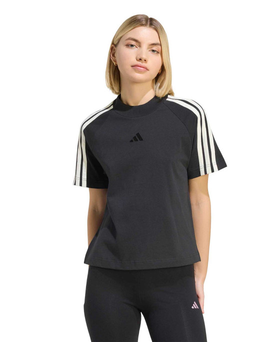 ADIDAS Тениска KIT 3-STRIPES T-SHIRT
