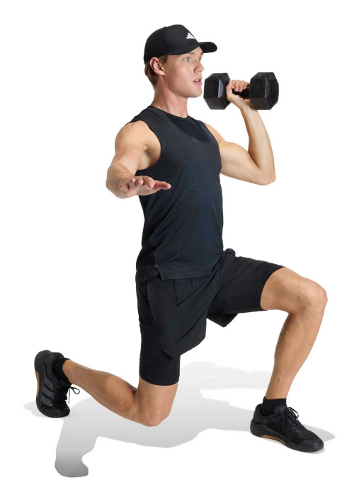 ADIDAS Къси панталони D4T WORKOUT 2IN1