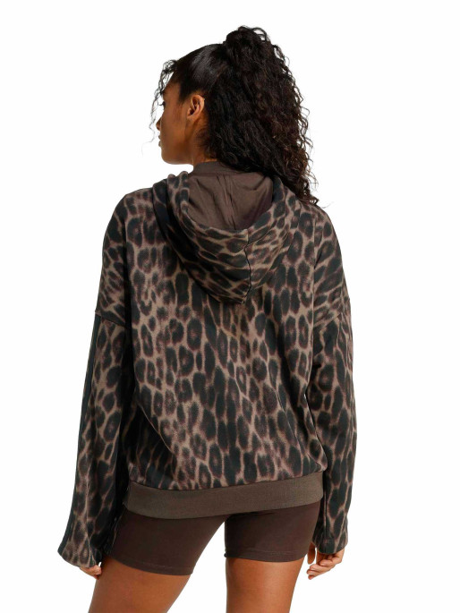 ADIDAS Суитшърт Seasonal Essentials Leopard Print