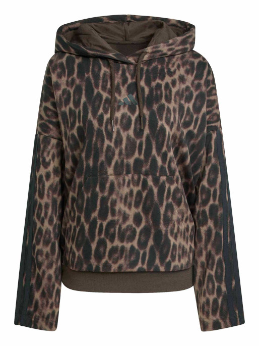 ADIDAS Суитшърт Seasonal Essentials Leopard Print