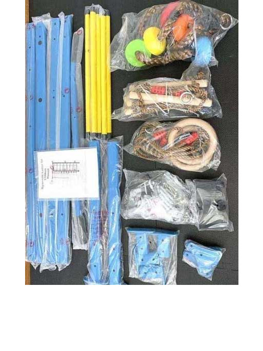 RESTPRO Шведска стена метална с аксесоари