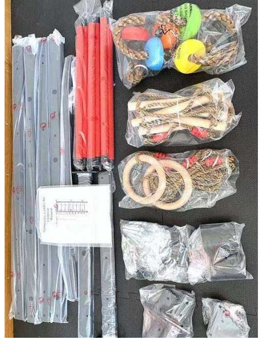 RESTPRO Шведска стена метална с аксесоари