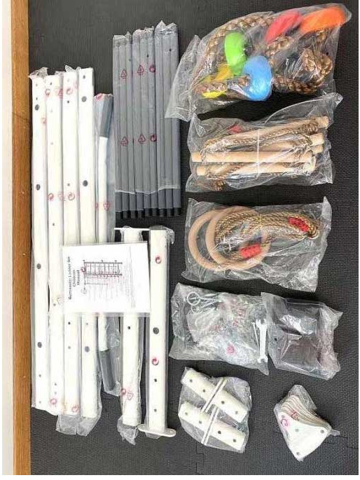 RESTPRO Шведска стена метална с аксесоари