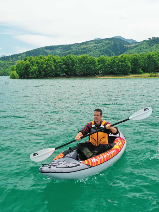 AQUAMARINA Гребло KP-1 Aluminum - 4 section