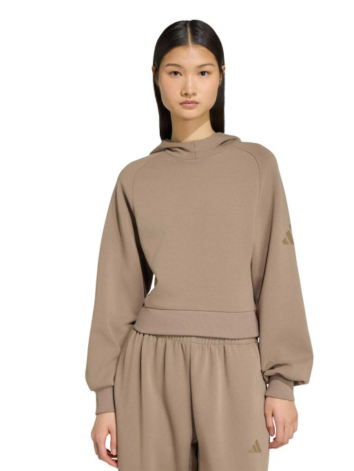 ADIDAS Суитшърт SOFT LUX HOODIE