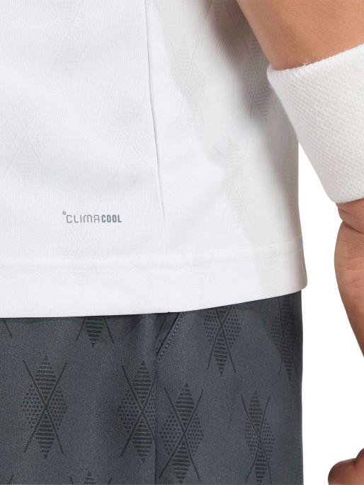 ADIDAS Тениска CLUB TENNIS CLIMACOOL GRAPHIC POLO SHIRT