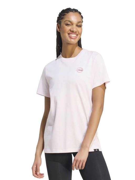 ADIDAS Тениска TRAVEL LOOSE GRAPHIC T-SHIRT