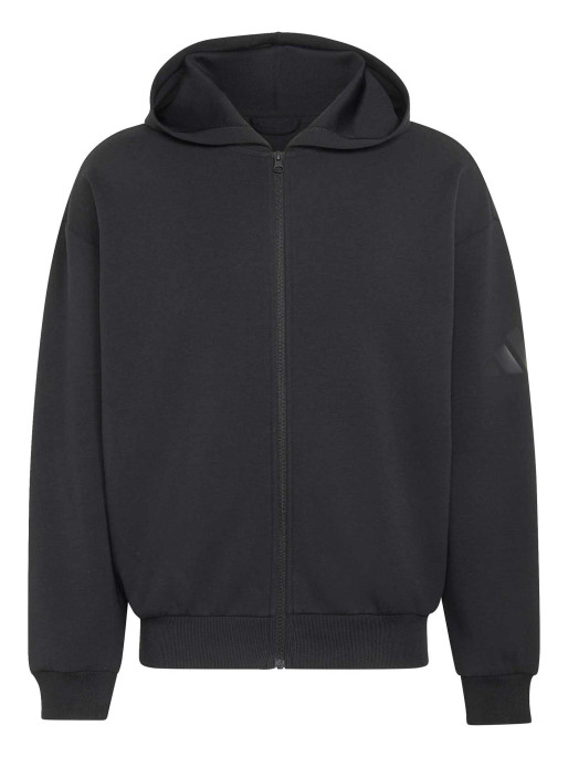 ADIDAS Суитшърт SOFT LUX FULL-ZIP HOODIE