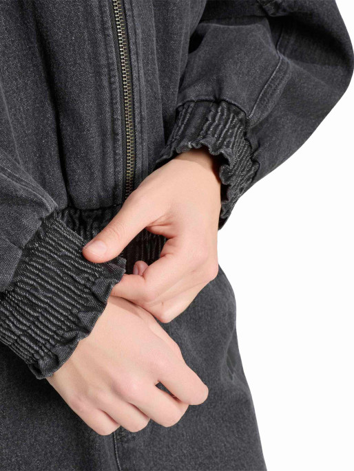 ADIDAS Яке STADIUM WASHED DENIM LOOSE FIT JACKET