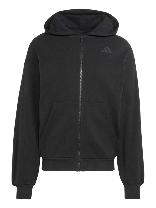ADIDAS Суитшърт KIT SMALL LOGO FULL-ZIP HOODIE
