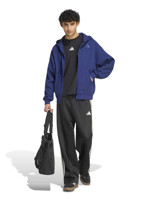 ADIDAS Суитшърт KIT SMALL LOGO FULL-ZIP HOODIE