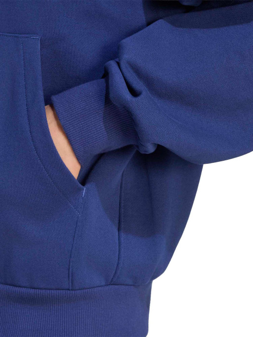 ADIDAS Суитшърт KIT SMALL LOGO FULL-ZIP HOODIE