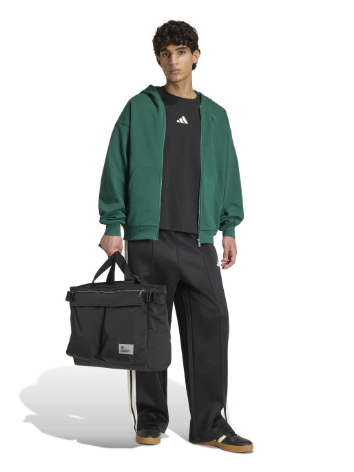 ADIDAS Суитшърт KIT SMALL LOGO FULL-ZIP HOODIE