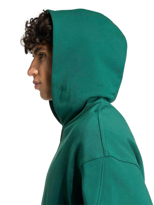 ADIDAS Суитшърт KIT SMALL LOGO FULL-ZIP HOODIE