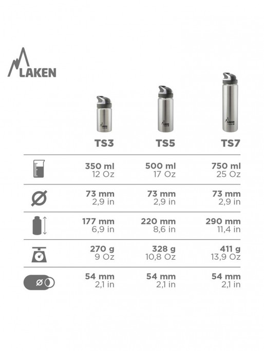 LAKEN Termos Summit 0.35L
