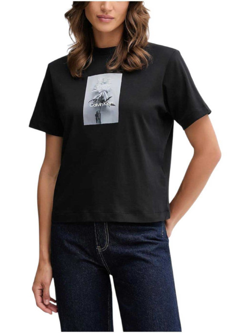 Calvin Klein Jeans Tricou Boxed Flower Boxy
