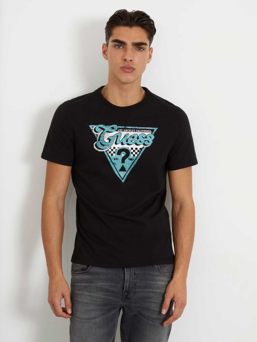 GUESS SS CN TRIANGLE T-shirt