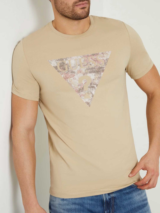 GUESS Tricou Ss Cn Triangle GEL P