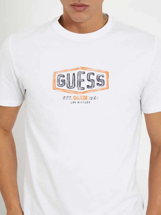 GUESS Tricou Ss Cn Box Crac