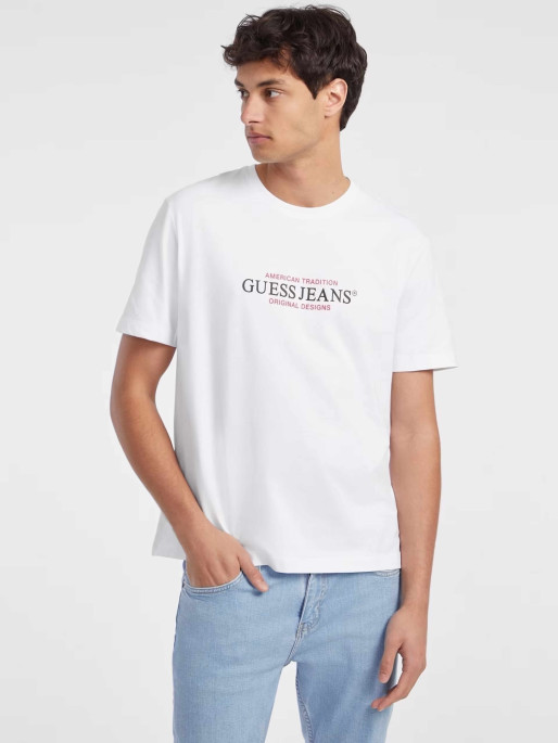 GUESS JEANS GJ SS CN REG AMERICAN TRAD TEE