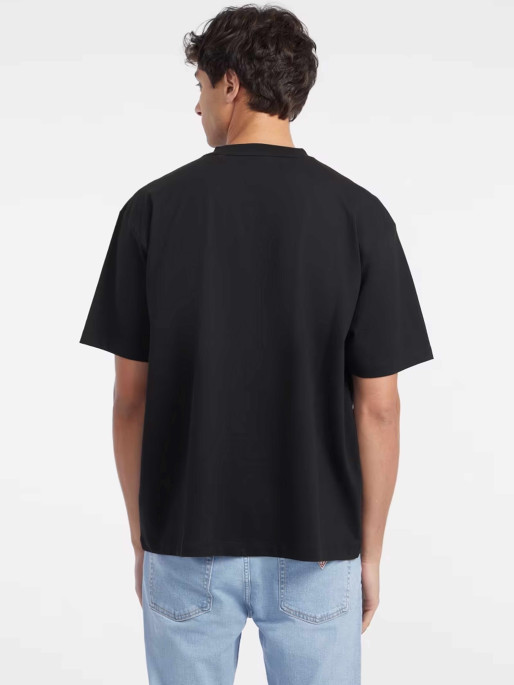 GUESS JEANS Tricou Gj Ss Cn Os Iconic