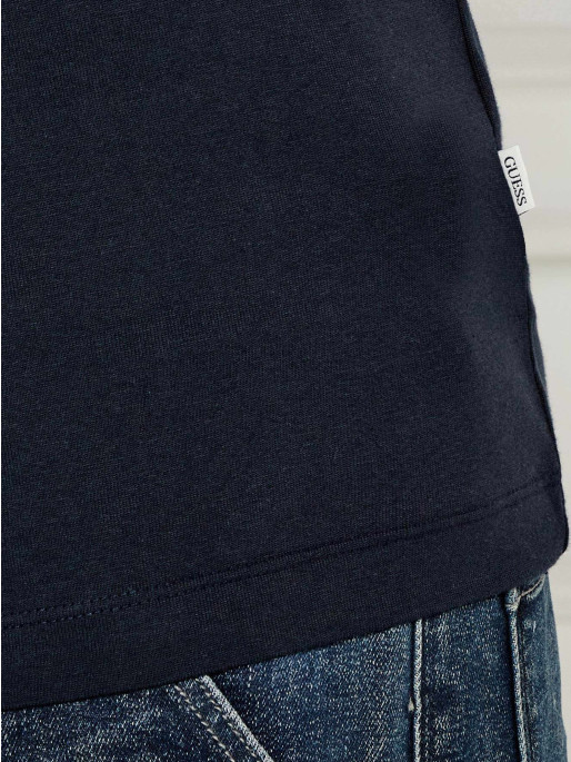 GUESS JEANS GJ SS CN REG CHEST STRIPE TEE