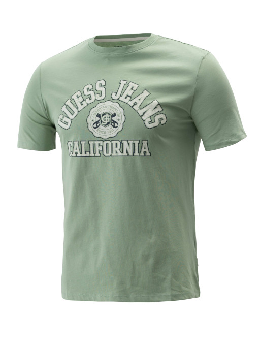 GUESS JEANS Tricou Gj Ss Cn Slim Printed