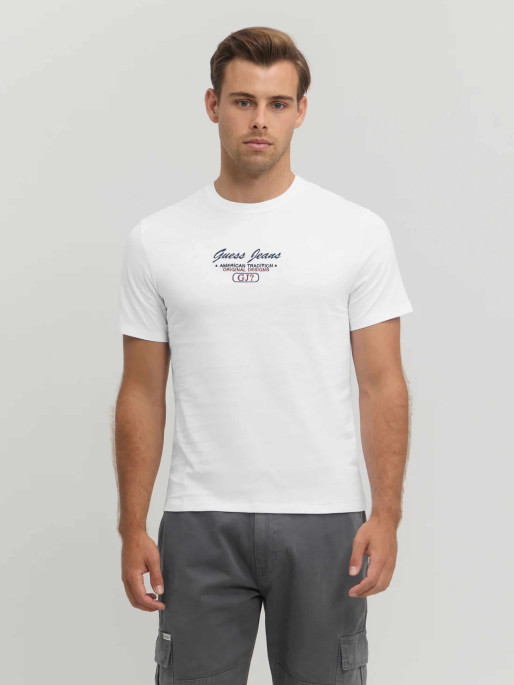 GUESS JEANS Tricou Gj Ss Cn Slim Script