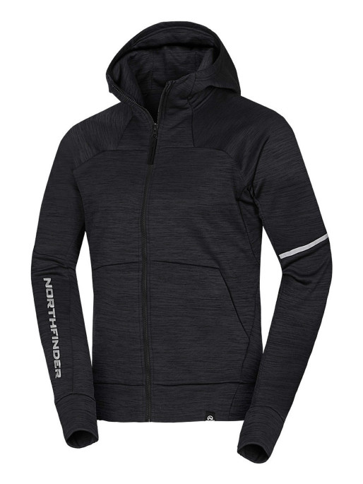 NORTHFINDER Ζακέτα hoodie with slanted pockets
