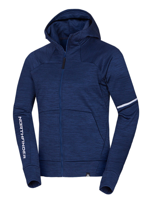 NORTHFINDER Ζακέτα hoodie with slanted pockets