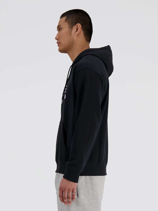 NEW BALANCE Суитшърт SHIRT STACKED LOGO HOODIE