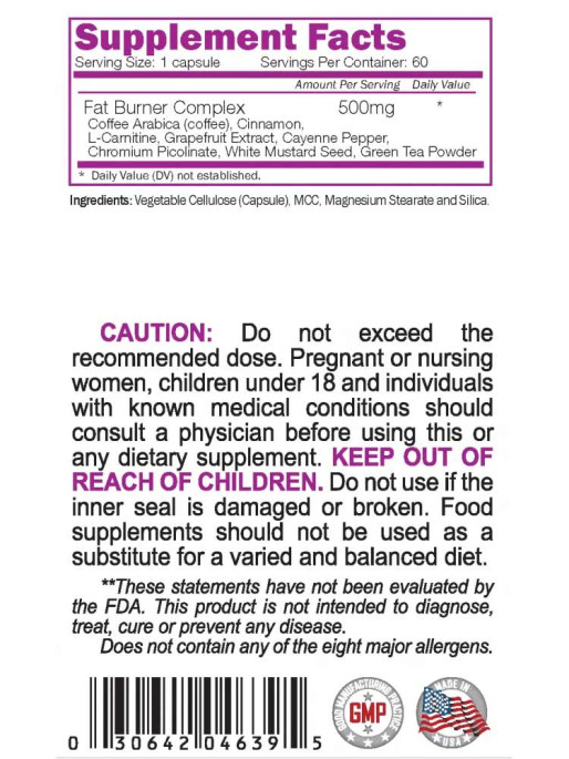 NATURALICO Фет бърнър 60 капсули