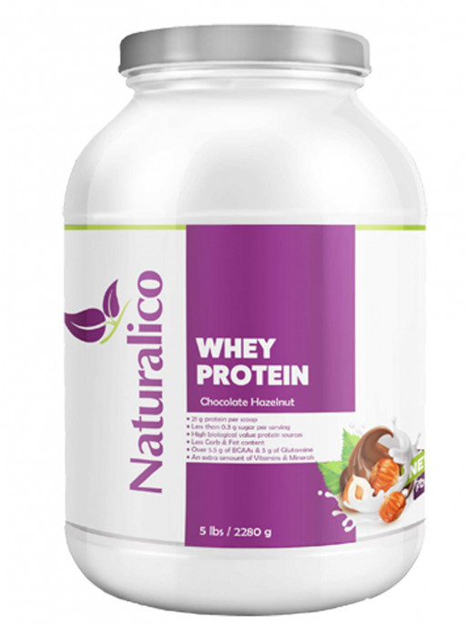 NATURALICO Протеин Whey Protein 5 lbs-chocolate milkshake