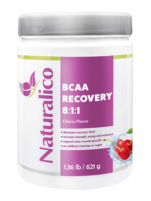 NATURALICO BCAA Recovery 8:1:1 621g /45 дози-ябълка