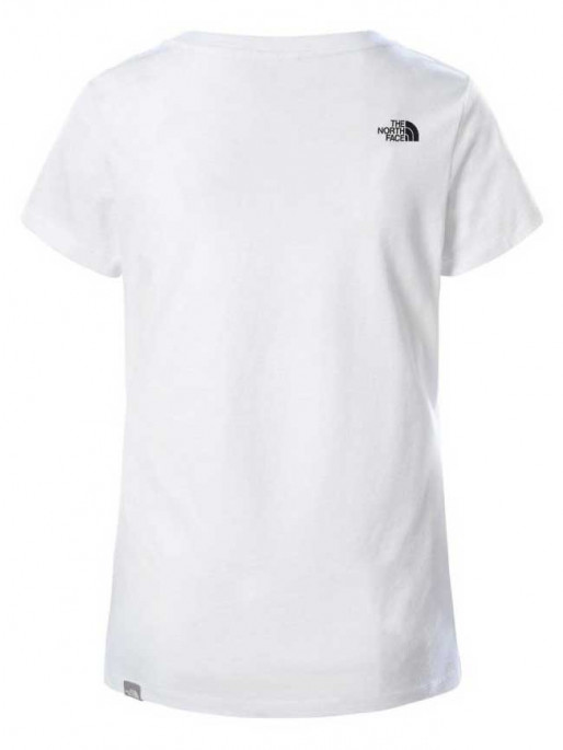 Witte north face online shirt