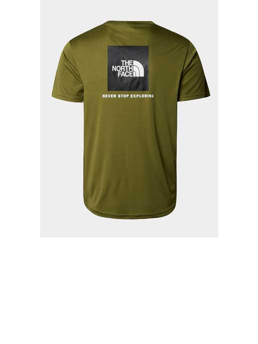 THE NORTH FACE M REAXION RED BOX T-shirt