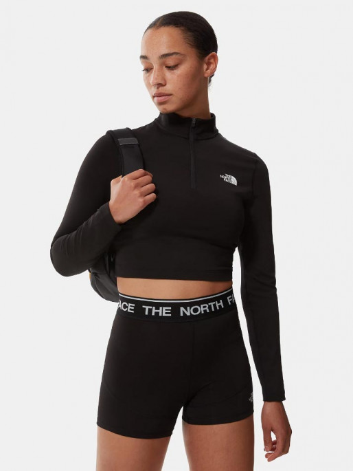 THE NORTH FACE W CROP ZIP THROUGH Fleece