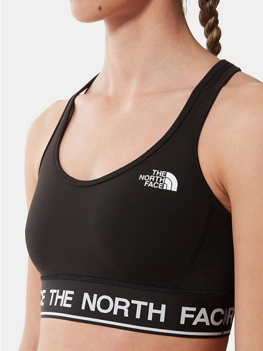 The North Face Stanik sportowy Ma Bra Underwear Wmn  (shrpgrnblkhthr/tnfblkhthr)
