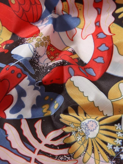 THE NORTH FACE W PRINTED WINDY PEAK Anorak